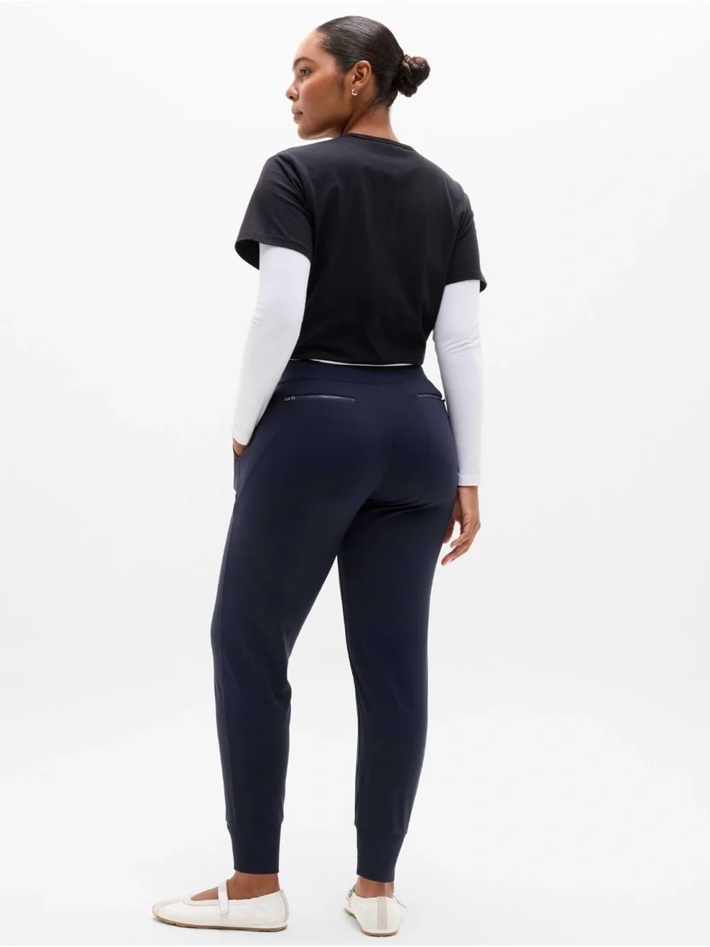 NWT Athleta Venice Navy Jogger Size 2X